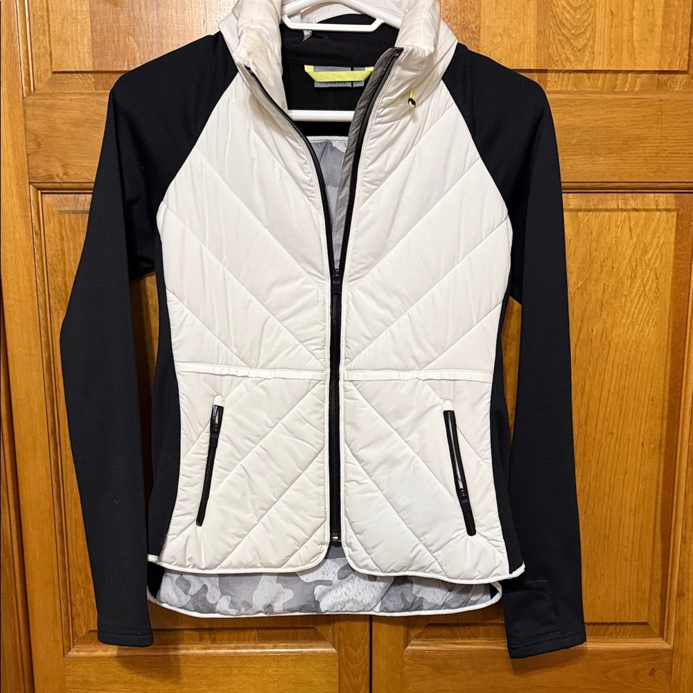 Athleta Two-Tone Puffer Jacket
